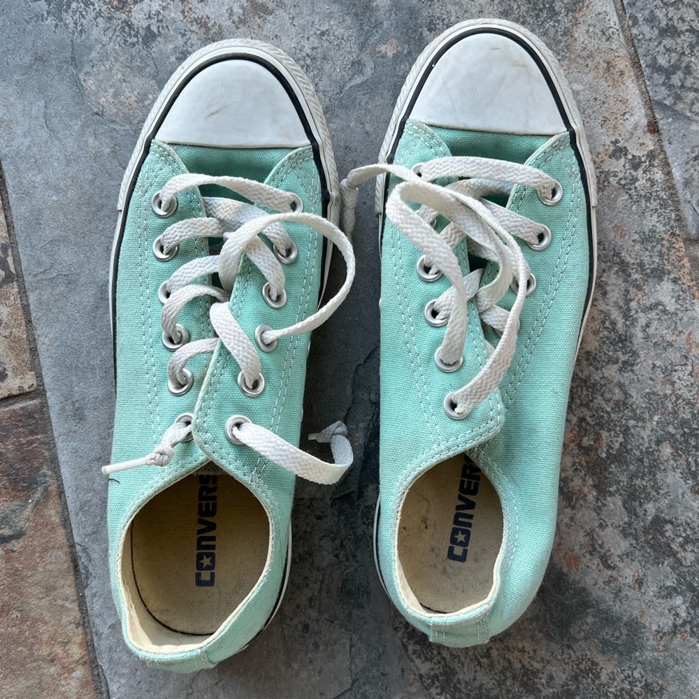Women converse
